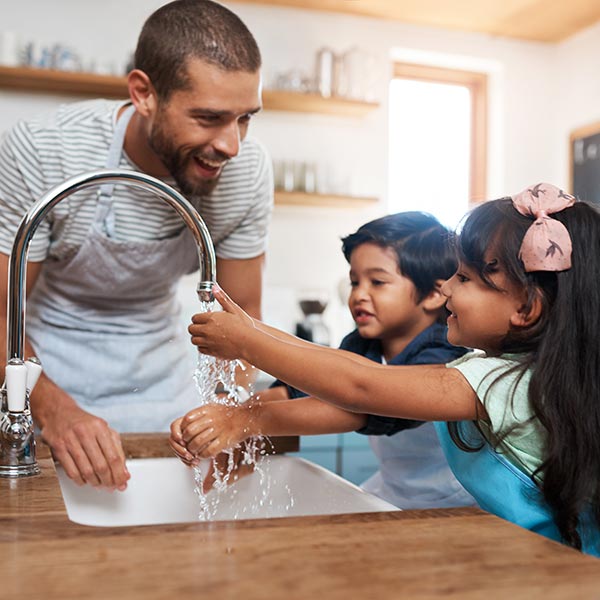 Clearing drain by Specialty Plumbing in Prosper & Celina.